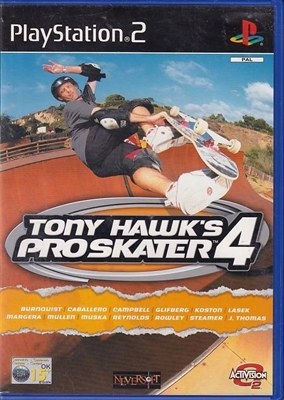 Tony Hawks Pro Skater 4 - PS2 (B Grade) (Genbrug)
